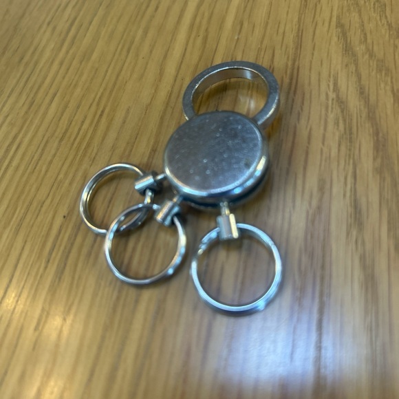 Ferrari Yellow and Silver Keychain works but shows wear - Picture 2 of 2